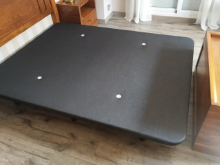 Base tapizada 150x190 cm