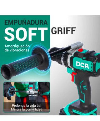 Taladro Inalámbrico DCA 20V + Accesorios