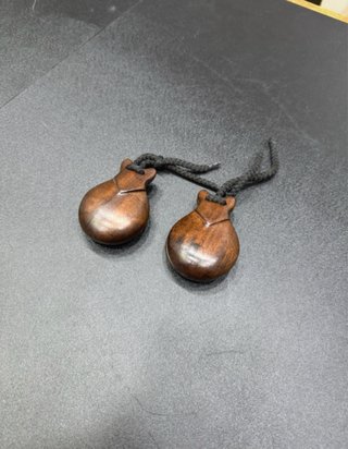Coppia Nacchere Legno Honsuy Spagna