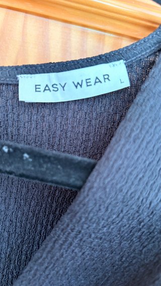 Mono largo negro Easy Wear
