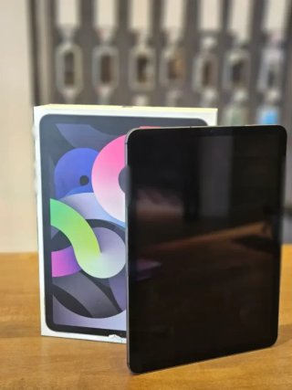 IPAD AIR 4TH GEN 64GB WIFI + CEL SILVER 100% BAT