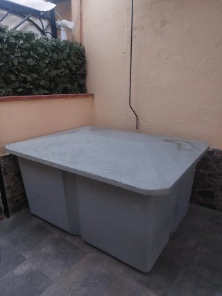 Depósito Fibra Vidrio 1000L con tapa + Transporte