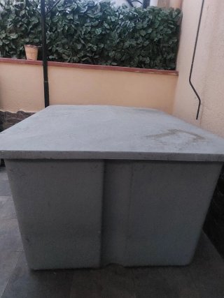 Depósito Fibra Vidrio 1000L con tapa + Transporte