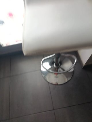 Patas para taburete Alto Cocina   Plata