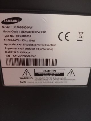 Televisor Samsung HDMI y USB