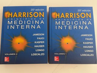 Harrison Principios de medicina interna Vols 1 y 2