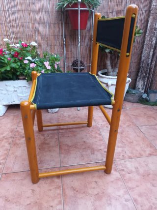 Silla Safari Vintage 70s Estilo Scarpa