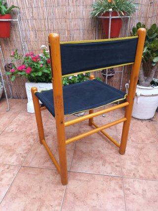 Silla Safari Vintage 70s Estilo Scarpa
