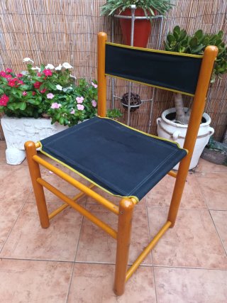 Silla Safari Vintage 70s Estilo Scarpa