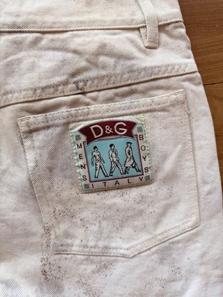 Jeans Dolce&Gabbana A Gamba Larga Carpenter Jeans