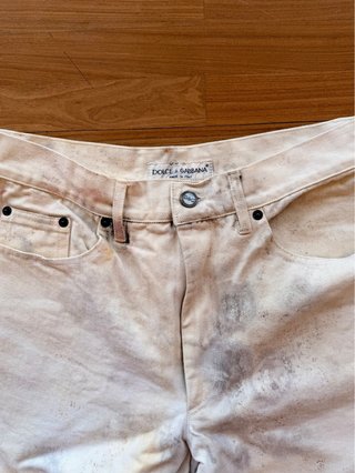 Jeans Dolce&Gabbana A Gamba Larga Carpenter Jeans