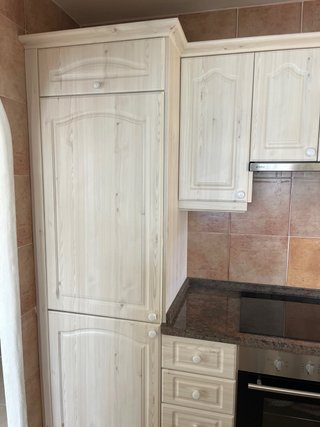 Cocina Muebles Madera y Mármol