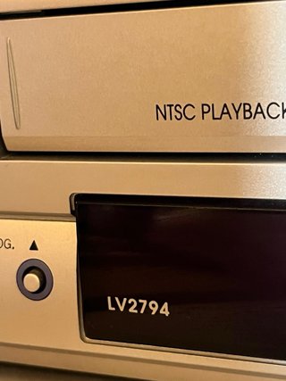 Grabador DVD VHS Pioneer y LG
