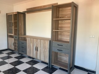 Mueble modular estilo industrial