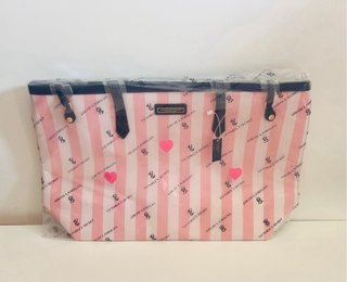 Bolso Victoria's Secret Rayas