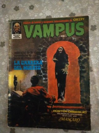 Lote de cómics de terror antiguos