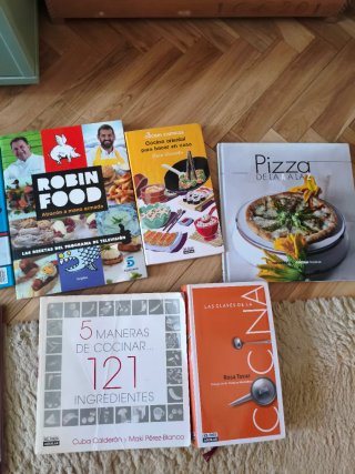 Lote libros de cocina