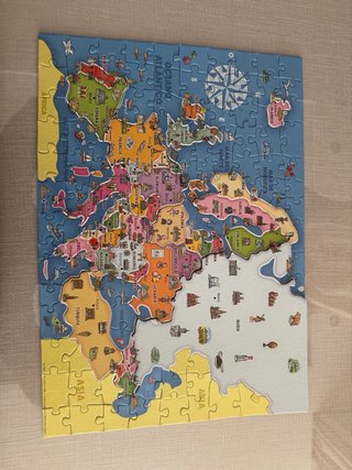 Puzzle Europa 125 piezas Diset Educativa