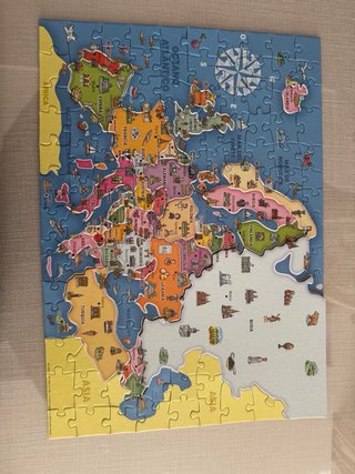 Puzzle Europa 125 piezas Diset Educativa