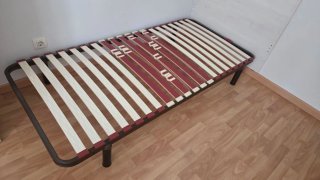 Somier 90x180cm Patas Metálicas