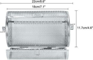 Kitchn Exus Acero Inoxidable parrilla horno asador