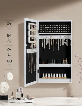 2 Joyeros/cuadros organizador decorativo pared