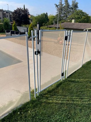 Valla Piscina 32m con puerta