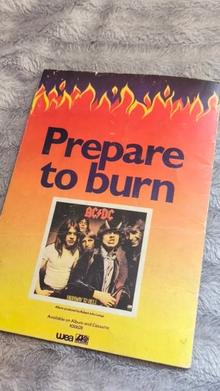 AC/DC Highway To Hell Tour Book 79