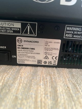 Mesa de mezclas Dynacord CMS 600