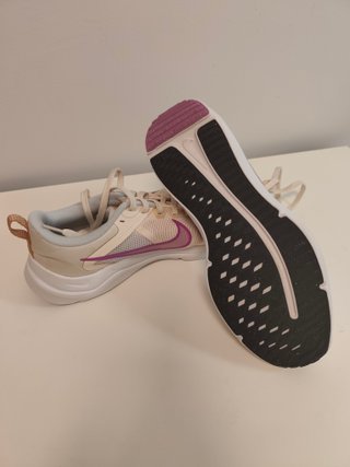 Zapatillas Nike Running Mujer Blancas Rosas