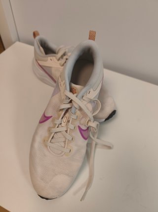 Zapatillas Nike Running Mujer Blancas Rosas