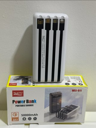 Power Bank THATTİ 50000mAh Solare+ Elettrico