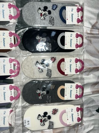Calcetines tobilleros estampados