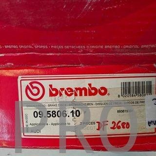 JUEGO DISCOS FRENO DELANTERO AUDI 90 NUEVO