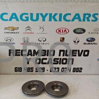JUEGO DISCOS FRENO DELANTERO AUDI 90 NUEVO