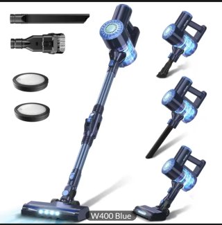 Aspiradora Prettycare W400 Azul