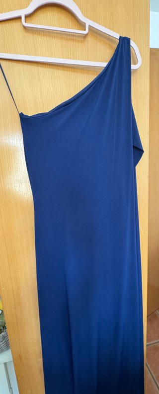 Vestido Asimétrico Gala Azul