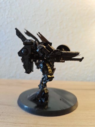 Figura Mecha/Robot impresa en resina 3D