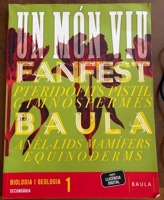 Biologia i Geologia 1r Secundària Llibre alumne...