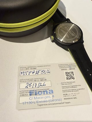 Reloj Aston Martin F1 Team Pit