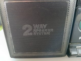 Philips Equipo Musical Radio Cassette Negro