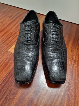 Zapatos Piel Grabada Coco Premium