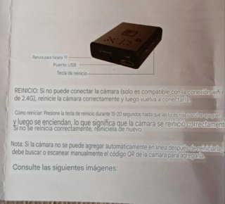 Mini cámara espía negra