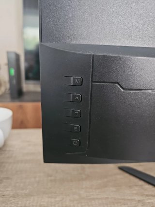 Pantalla ordenador 24.5" Negra
