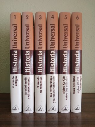 Lote de libros: Historia universal