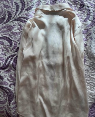 Camisa satinada fluida Mango Talla XS