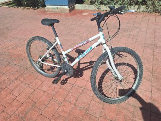 Bicicleta 24".usada pero funciona correctamente.