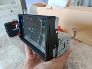 Radio Coche Carplay BT USB FM Nueva