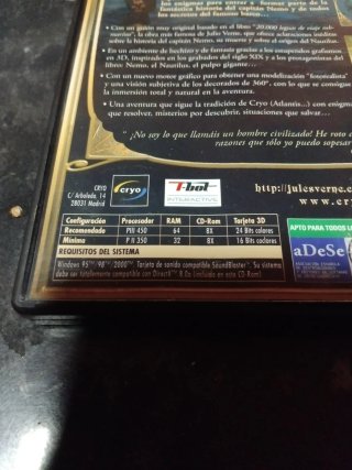 PC CD-ROM El Secreto del Nautilus
