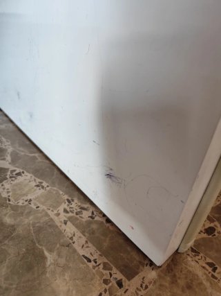 Mesa de salón cristal y metal